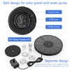 AISITIN 3.5W Solar Fountain Pump for Water Feature Outdoor DIY