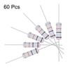uxcell 60Pcs 10K Ohm Resistor, 2W 5% Tolerance Metal Oxide