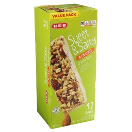 HEB H‑E‑B Sweet & Salty Almond Granola Bars
