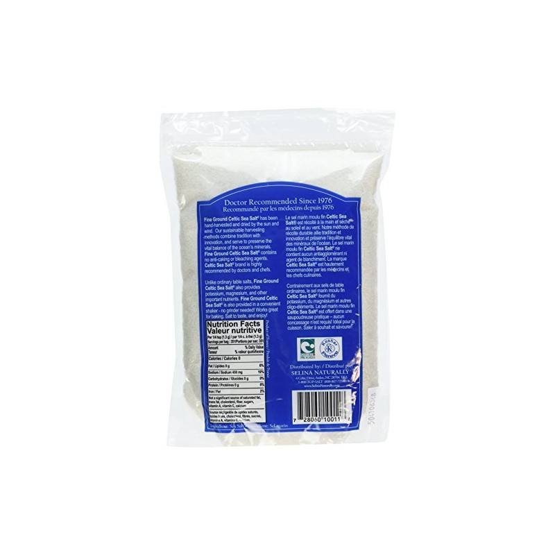 CELTIC SEA SALT FNE GROUND POUC, 1 LB (Pack of