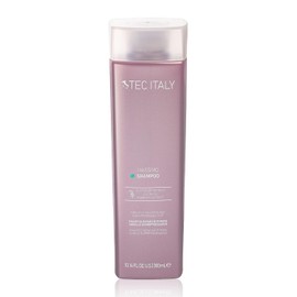 TEC ITALY Massimo Shampoo 300 ml – Shampoo Reparador para Cabello, Limpia y Fortalece, Protege contra Rayos UV, Antioxidante con Extractos y Aceites Naturales