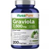 NusaPure Graviola 7,500 mg Equivalent per caps 200 Veggie Non-GMO