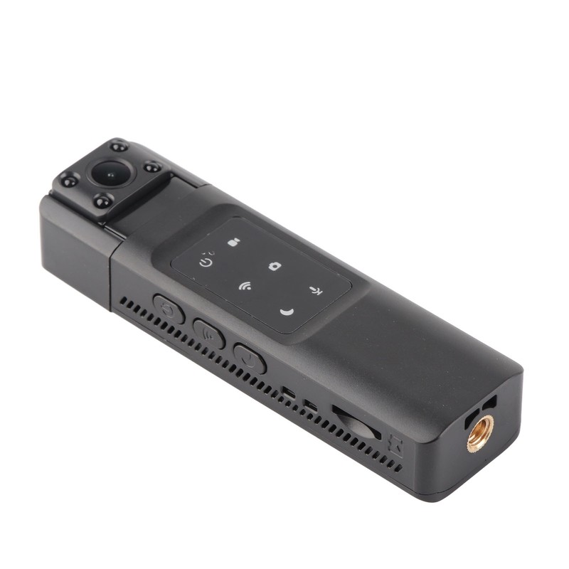 Body Mounted Camera with Back Clip 1080P Wifi Night Vision