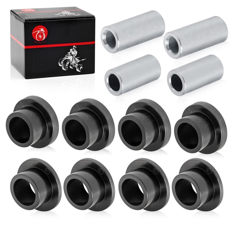 Rear Shock Absorber Bushings Sleeve Kit 8Pcs For Polaris Ranger