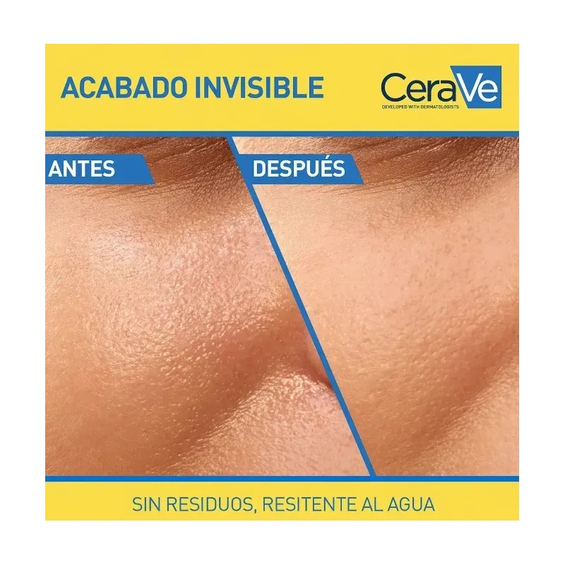 Cerave Protector Solar Invisible Fps 50 Piel Grasa 50ml-2p