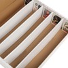 PIT66 Card Storage Box, 5000 Count 5Row Corrugated Cardboard Box
