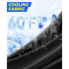 Balaclava Face Mask with Movable Deisgn for Men Women Summer Cooling Shiesty Mask Sun UV Protection-Motorcycle Ski Outdoor Black