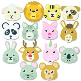 Sizzix Thinlits Die Set 20PK Build an Animal by Pete Hughes, 665817, Multicolor, One Size