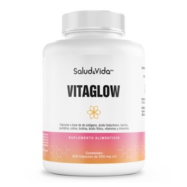 Vitaminas Premium De Biotina, Colágeno, Ácido Hialurónico Y Queratina Con Vitamina B1, B2, B3, B5, B6 Y B12 | 18 Ingredientes activos - 200 Cápsulas |