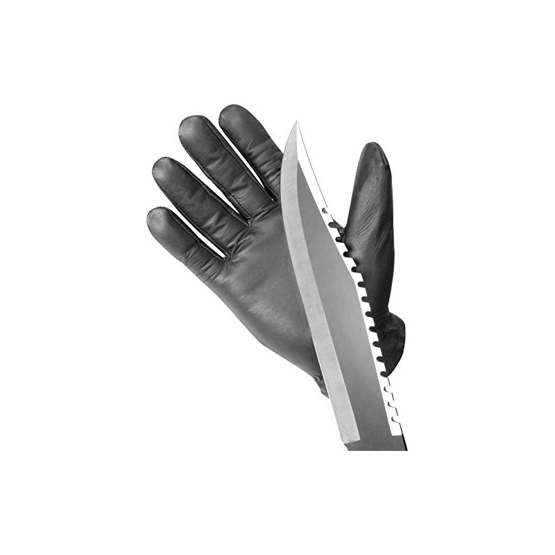 normani Security Quartz Sand Gloves Genuine Leather Colour Kevlar /