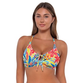 Sunsets Kauai Keyhole Women's Swimsuit Bikini Top with Underwire, Suncatcher, 40E/38F/36G