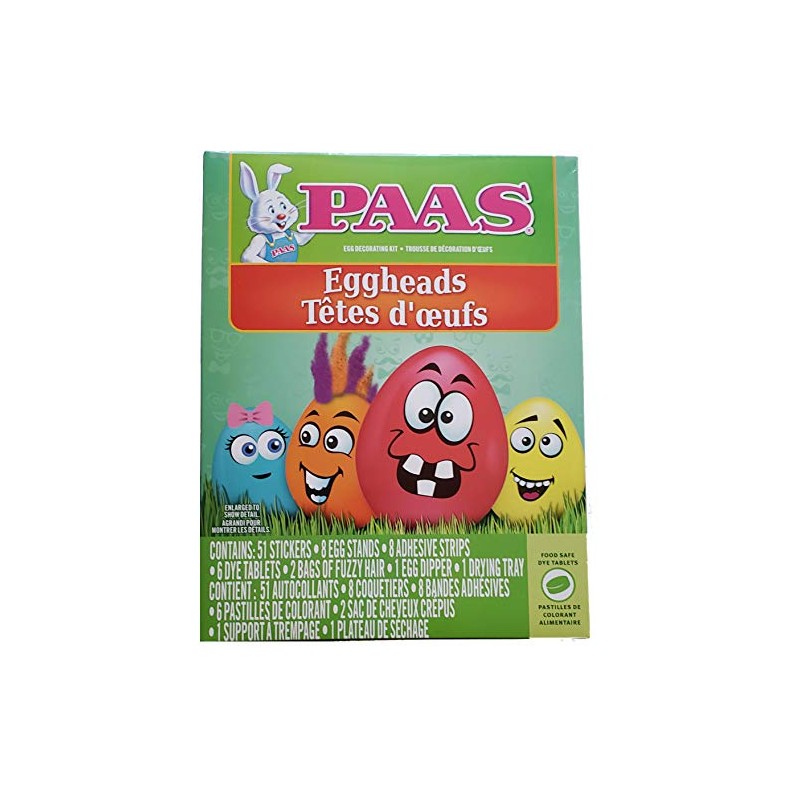 Paas Eggheads Egg Decorating Kit