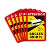 lepni.me 6 Pieces Bus Angles Morts Stickers for France |