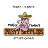 Pudgy Pedro's Blue Jumbo Sun Glasses Party Supplies