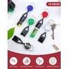 GAUENEEN 10-Piece Retractable Lighter Holder Keychain with Clip, Classic Lighter