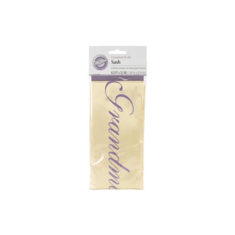 Wilton 1003-1008 Grandma-to-be Sash Party Kit