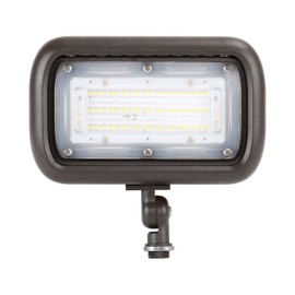 GKOLED 45W Outdoor Security LED Flood Lights 120-277V, Waterproof, 150W PSMH Equivalent, 5400 Lumens, 5000K Daylight White, 70CRI, UL-Listed, 1/2" Adjustable Knuckle Mount, 5 Years Warranty