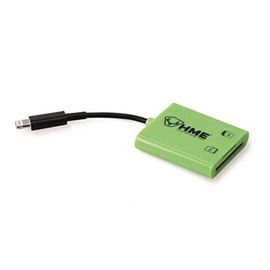 HME Compact Portable SD Card Reader for iOS | Supports All Apple iOS Versions | Not Compatible with 30 PIN Connectors