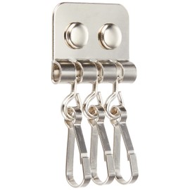 Ichinen Access Family Tool 57400 Key Case Metal Fittings, 3 Layers, Silver, 5 Pieces