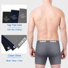 CHOHB Mens Underwear Micro Modal 3 Pack Boxer Briefs Open