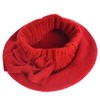 VECRY Lady French Beret 100% Wool Beret Dress Beanie Winter