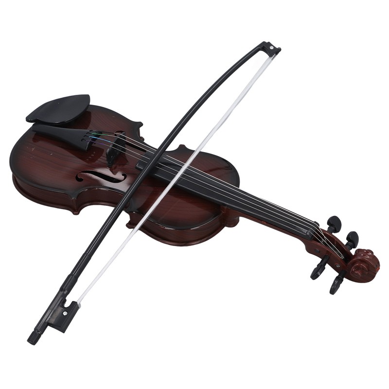 Kids Violin Toy Instrument Realistic Looking Educational Simulation Miniature Violin