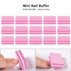 30pcs Mini Nail Buffer 4 Way Sanding Block, Nail Buffer