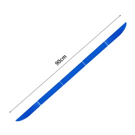 BLAKAYA Reflective Rear Bumper Sticker Car Trunk Reflective Strips Diamond Grade Night Visibility Warning Tapes (6PCS Blue)
