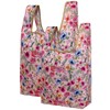 allydrew JoliBag Nylon Reusable Grocery Bag, 2 Pack, Easter Floral