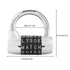 Code Lock Letter Lock Combination Lock Round Shackle Lock Combination