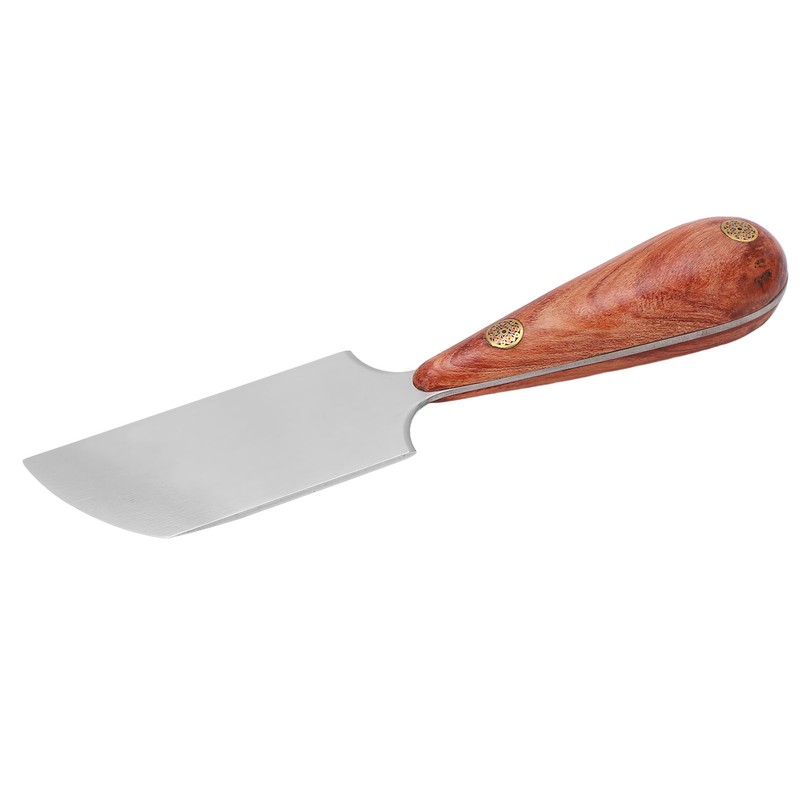 Leather Knife High Speed Steel Wooden Handle Easy Control Widely