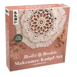 Frech Mindful Mandala - Macrame Latch Set Wall Hanging. With Instructions and DIY Materials