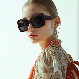 ZENOTTIC Polarized Sunglasses Women Trendy: Classic Sun Glasses Ladies UV400 Protetion - Retro Oversize Shades Squre Frame