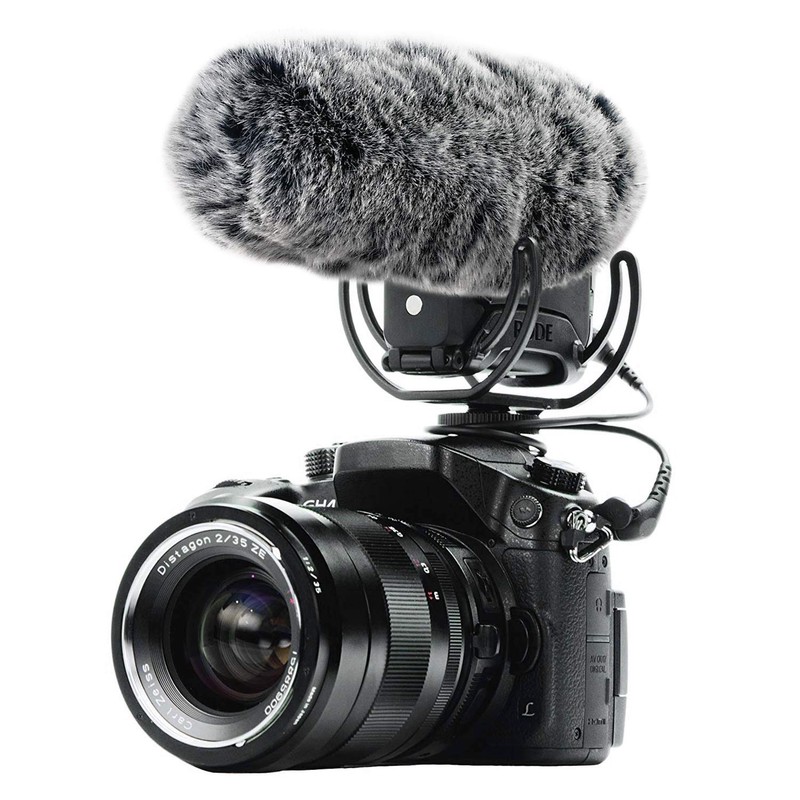 YOUSHARES Microphone DDC-VMPR Windscreen Pop Filter Muff - Outdoor Microphone