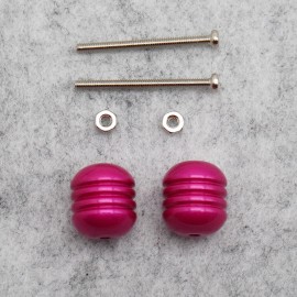 USASHIP HG Hot Pink Heavy Mass Damper Set For Tamiya Mini 4WD 15401 94842 USA SHIP 8.8g