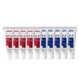 WE2C 【SP-5 Travel toothpaste】, whitening teeth, cleaning mouth, removing stains, refreshing breath, Soft foam, Jasmine Whitening, Mint Fresh,probiotic 25g 【Buy 2 get 2 free】 - Flavor: 5 red +5 blue