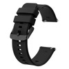 BISONSTRAP Watch Strap 19mm, Quick Release Silicone Watch Bands for
