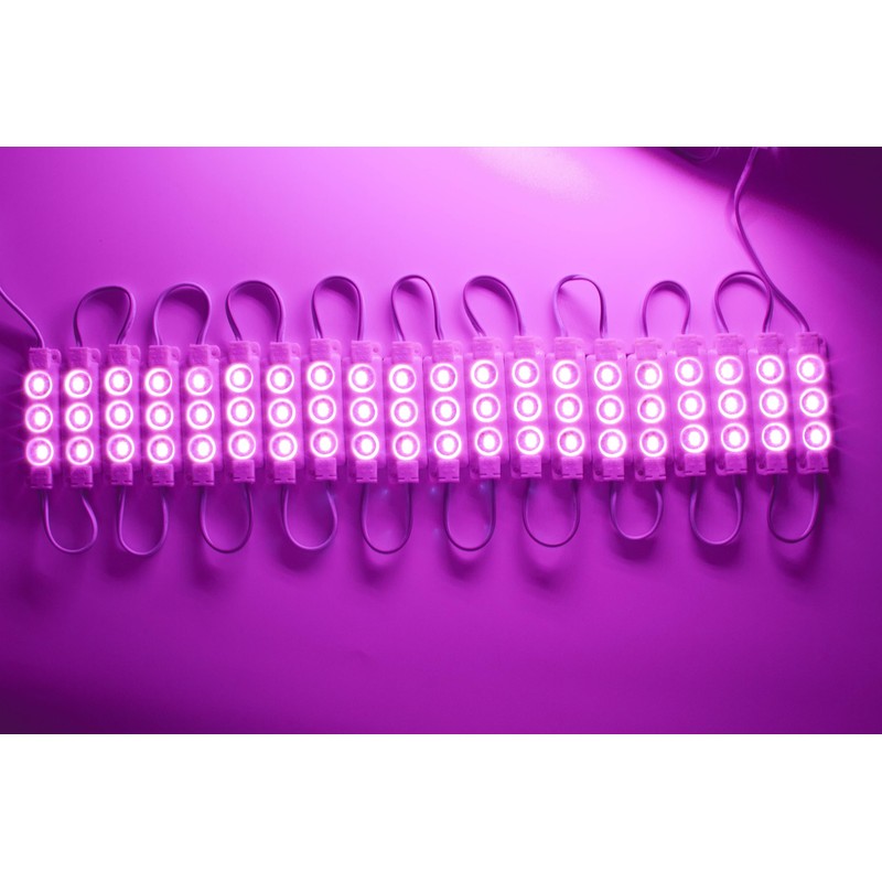 LEDUPDATES BRIGHTEST STORE FRONT WINDOW LED LIGHT Pink color 20ft