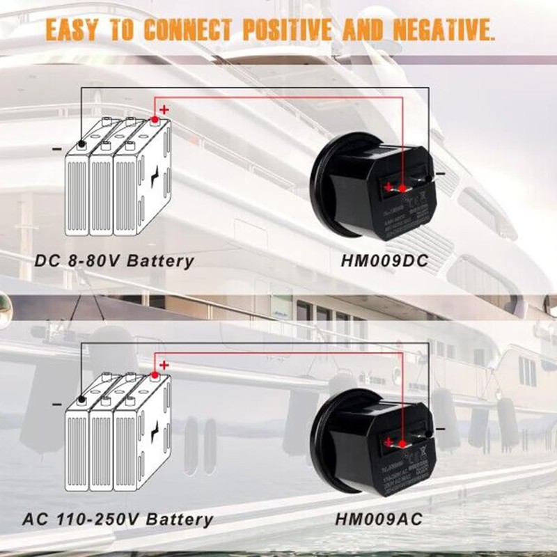 Mechanical Hour Meter Gauge - AIMILAR Professional Engine Hourmeter AC110-250V