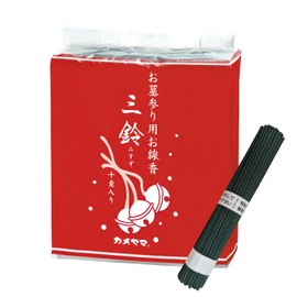 Kameyama Mitsuzuka Thick Roll, 10 Bundles, Approximately 80 Sticks x 10 Bundles, Visit Tomb