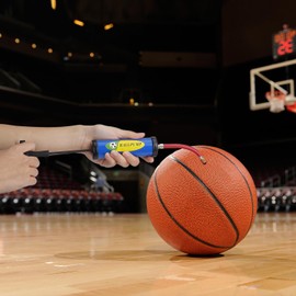 Yesaler Ball Pump Set with Manual Air Pump Needles Nozzle Valve Trachea for Football Basketball Rugby Ball Volleyball 14 Pieces