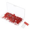 PATIKIL Flag Map Push Pins, 100 Pcs 1 Inch Travel