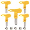 Jewboer 5 Pieces Airless Paint Sprayer Tips for Airless Sprayer,