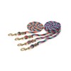 Shires Topaz 1.8m Lead Rope: Orange/Navy/Turquoise