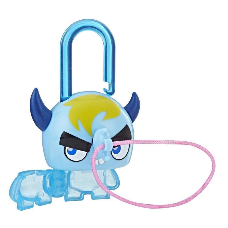Hasbro - Lock Stars Single Vorhängeschloss Serie 1, Hellblau, E3103