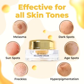 Abera Dark Spot Remover for Face: Dark Spot Corrector for Age Spot Sun Spot Freckles Melasma Brown Spot - Faded Spot Correcting Cream for Face Hands (3 Boxes)