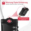 NAGE TSA Suitcase Lock, Lock with Combination Code, 4 Digit,