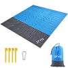 ZFYQ Beach Blanket, 200 x 210 cm Picnic Blanket with