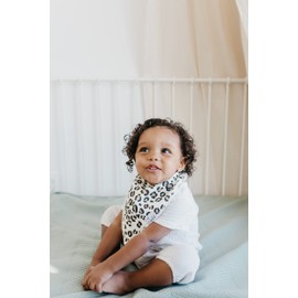 Copper Pearl Baby Bandana Drool Bibs for Drooling and Teething 4 Pack Gift Set"Zara" by Copper Pearl x-small