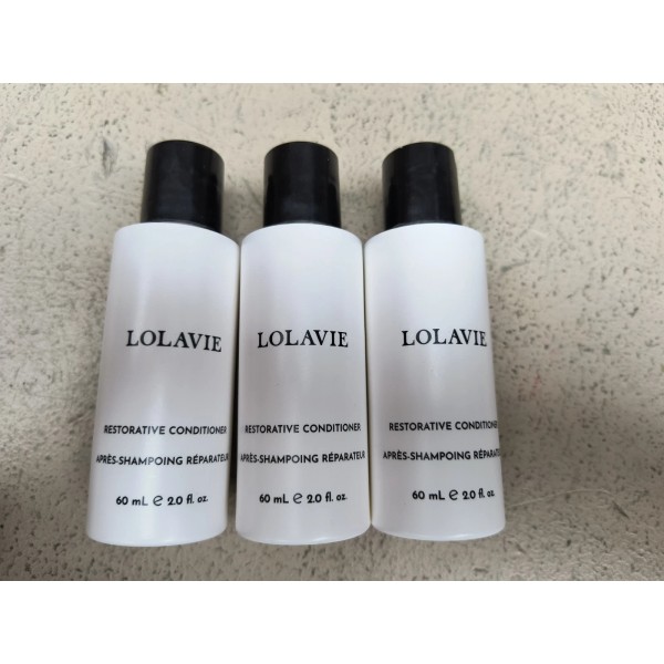 lolavie 3 Bottles Lolavie Restorative Conditioner 60ml/2oz Each travel size
